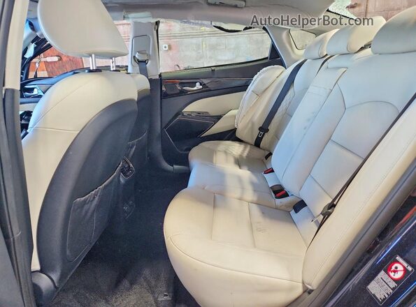 KNALC4J13J5097215 2018 KIA CADENZA Blue Вид задньої частини салону