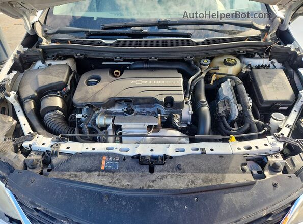 3G1BE6SM7HS585184 2017 CHEVROLET CRUZE White Engine compartment view
