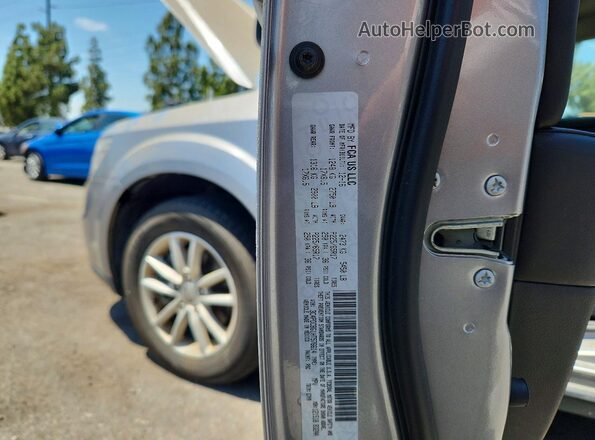 3C4PDCBG1HT576614 2017 DODGE JOURNEY Gray სალონის 360-გრადუსიანი ხედი