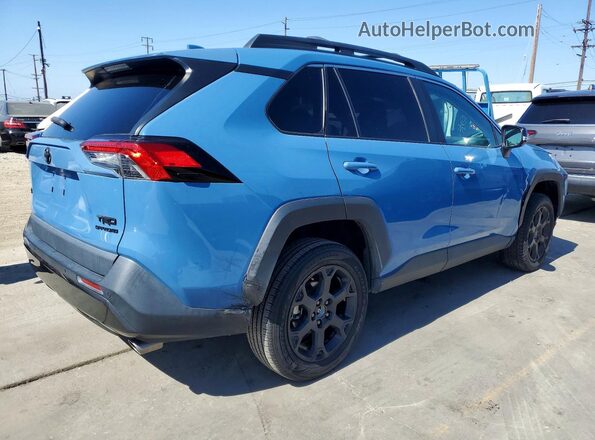 2T3S1RFV8NW316861 2022 TOYOTA RAV4 Blue Front right