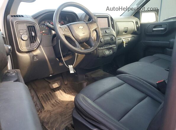 3GCNAAEK3RG137896 2024 CHEVROLET SILVERADO White Vista del cuadro de instrumentos