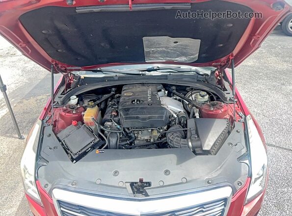 1G6AB5RX8H0150237 2017 CADILLAC ATS Burgundy Առջևի վահանակի տեսք