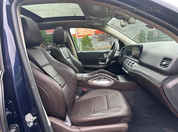 4JGFB4KB0LA155135 2020 MERCEDES-BENZ GLE Blue Instrument cluster view