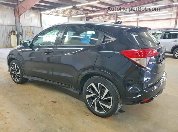 3CZRU5H1XKM730109 2019 HONDA HR-V Black უკანა მარჯვენა