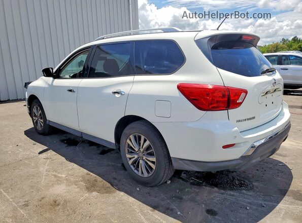 5N1DR2MM1JC617242 2018 NISSAN PATHFINDER White Հետևի ձախ