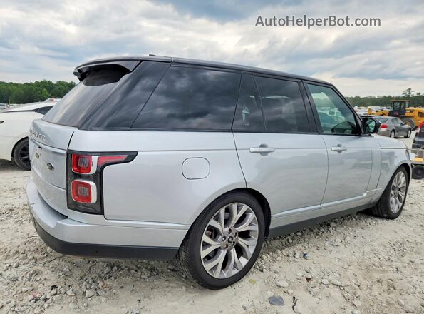 SALGS2SV3KA561361 2019 LAND ROVER RANGE Silver Задня права чверть