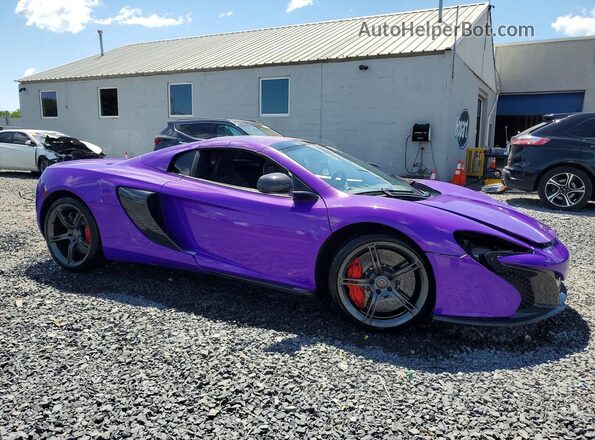 SBM11FAA8GW005912 2016 MCLAREN 650S Purple Առջևի աջ