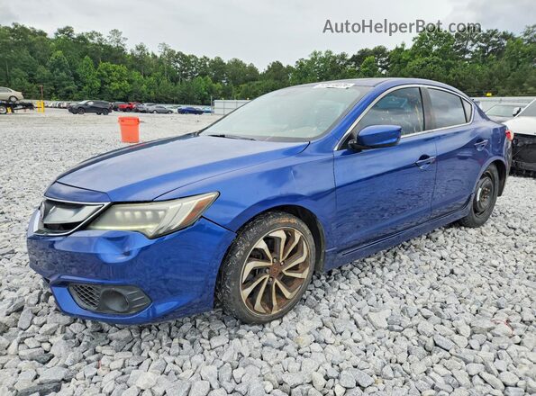 19UDE2F83HA000870 2017 ACURA ILX Синий Задняя левая четверть