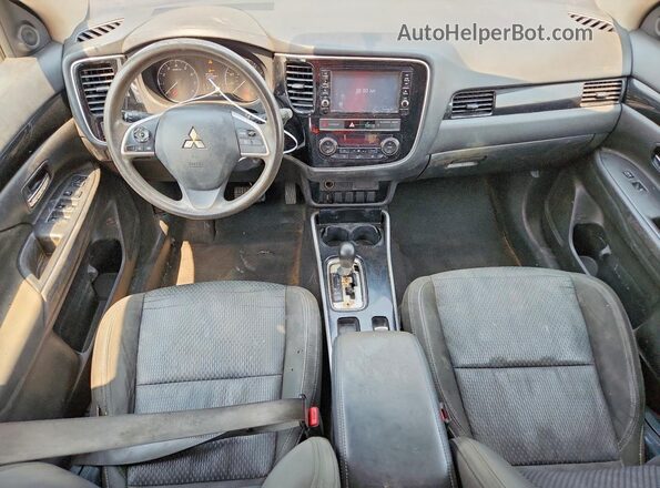 JA4AD2A34KZ011525 2019 MITSUBISHI OUTLANDER Black Widok zestawu wskaźników