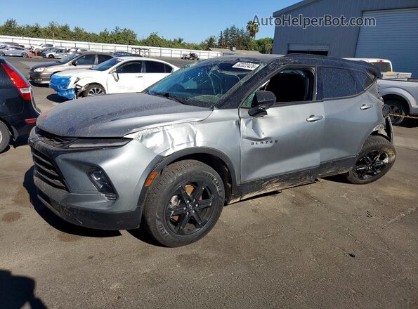 3GNKBCR46PS129011 2023 CHEVROLET BLAZER Silver Rear left