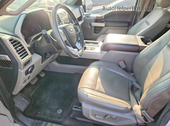 1FTEW1CP0GKF79041 2016 FORD F150 Белый Вид панели приборов