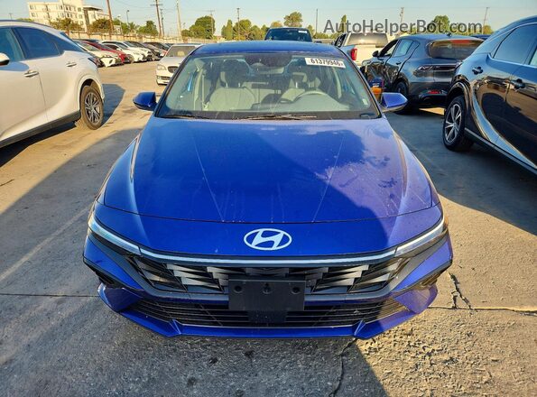 KMHLS4DG3SU032597 2025 HYUNDAI ELANTRA Blue Rear view
