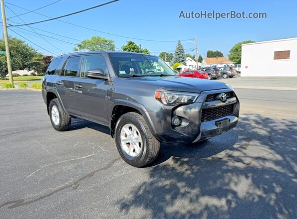 JTEBU5JR2G5369314 2016 TOYOTA 4RUNNER Gray უკანა მარცხენა