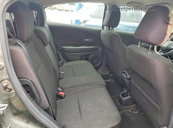 3CZRU6H39GM711355 2016 HONDA HR-V Green Rear interior view