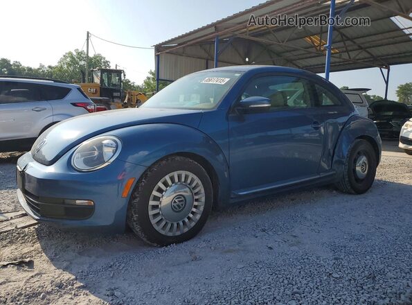 3VWH17AT9GM617144 2016 VOLKSWAGEN BEETLE Blue Հետևի ձախ