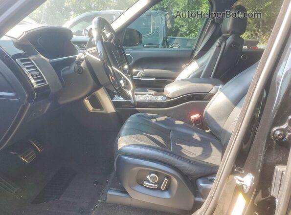 SALGS2EF8GA295590 2016 LAND ROVER RANGE ROVER Черный Вид панели приборов