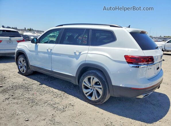 1V2WR2CA1MC568776 2021 VOLKSWAGEN ATLAS Белый Задняя правая четверть