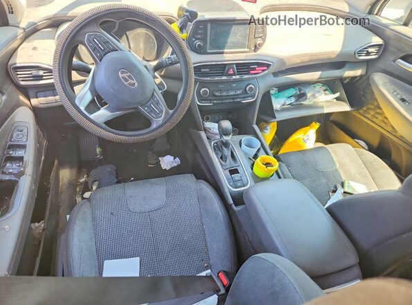 5NMS23AD6LH198707 2020 HYUNDAI SANTA Silver Սարքավորումների վահանակի տեսք