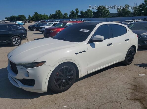 ZN661XUA9HX257839 2017 MASERATI LEVANTE White Задня ліва чверть