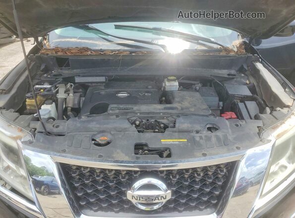 5N1AR2MM8GC640898 2016 NISSAN PATHFINDER Black VIN კოდის სტიკერის ხედი