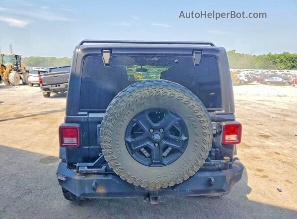 1C4HJXDN7JW283462 2018 JEEP WRANGLER Black Front interior view