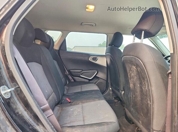 KNDJ23AU3L7061937 2020 KIA SOUL Black Rear interior view