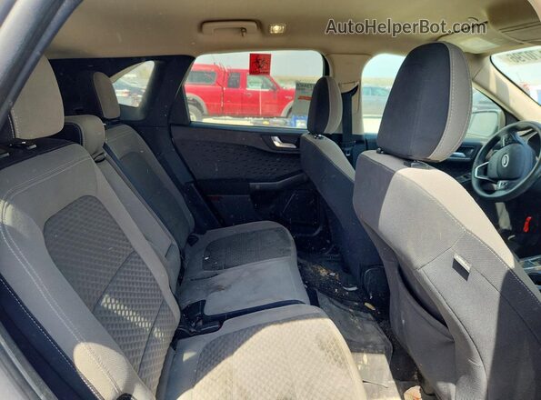 1FMCU0G6XLUB14625 2020 FORD ESCAPE Silver უკანა სალონის ხედი