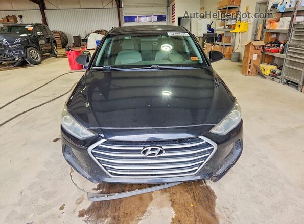 5NPD84LF8HH125019 2017 HYUNDAI ELANTRA Black Rear view