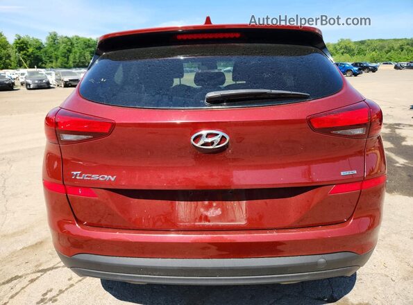 KM8J2CA45KU873719 2019 HYUNDAI TUCSON Red Front interior view