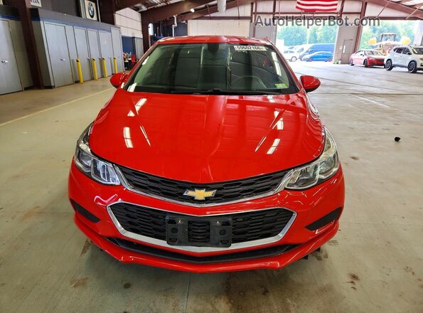 1G1BC5SM3H7140603 2017 CHEVROLET CRUZE Red Widok z tyłu