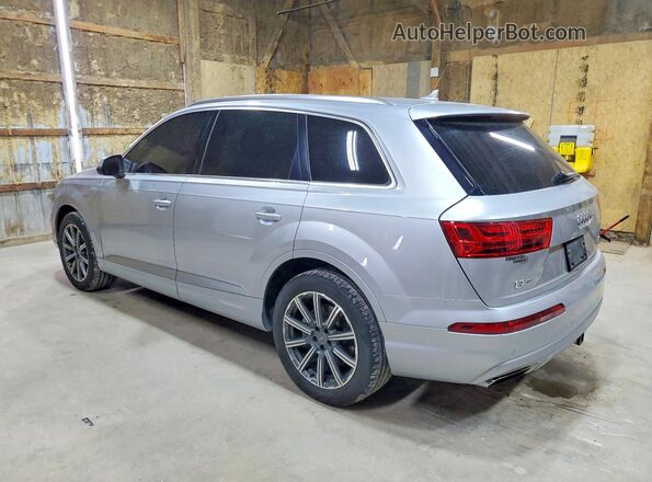 WA1LAAF72HD048604 2017 AUDI Q7 Silver Trasero derecho