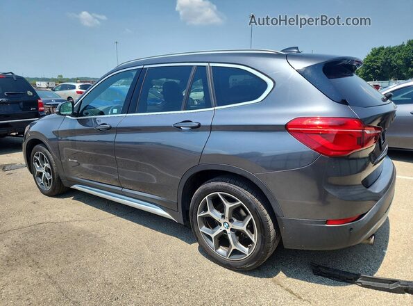 WBXHT3C30J5K25396 2018 BMW X1 Gray Rear right