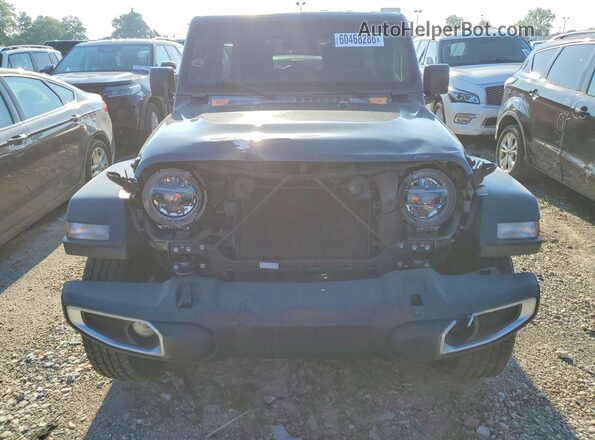 1C4HJXDN9LW174116 2020 JEEP WRANGLER Gray Հետևի տեսք