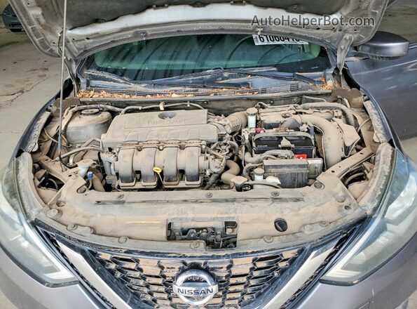 3N1AB7AP5GY209689 2016 NISSAN SENTRA Gray Շարժիչի բաժամունքի տեսք