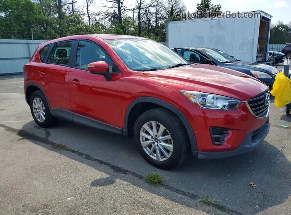 JM3KE4BY7G0701527 2016 MAZDA CX-5 Red წინა ხედი