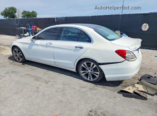 WDDWF4JB9HR252777 2017 MERCEDES-BENZ C White Հետևի աջ