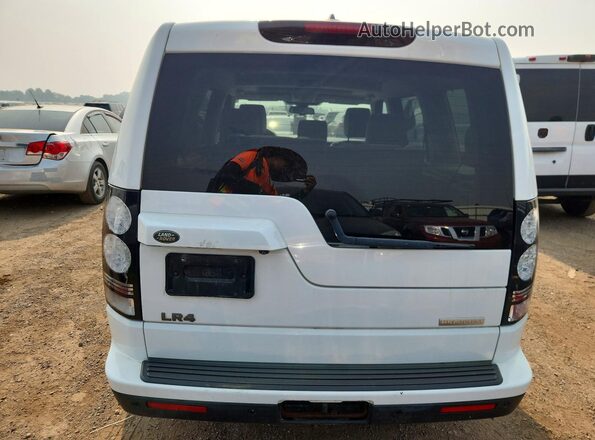 SALAK2V64GA790455 2016 LAND ROVER LR4 White Front interior view