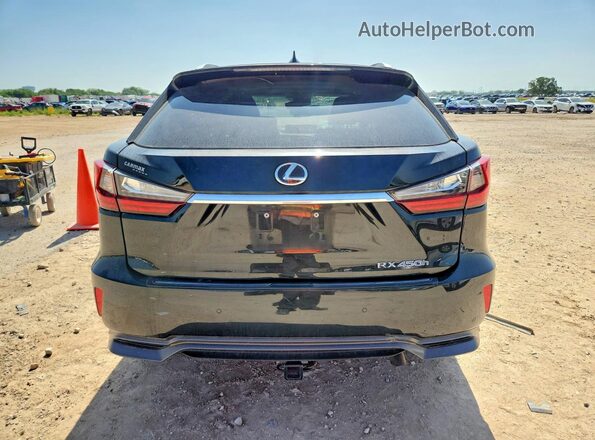 2T2BGMCA5HC016319 2017 LEXUS RX Black Vista interior delantera