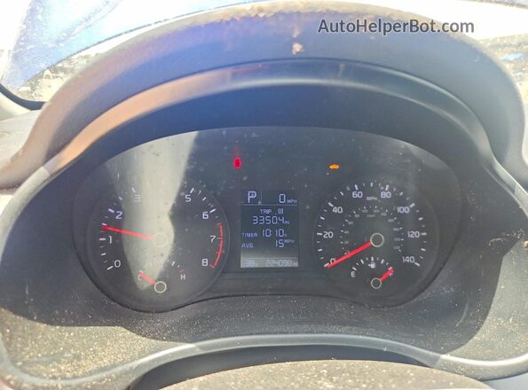 3KPA25AB1KE218793 2019 KIA RIO Blue Vista de los asientos traseros