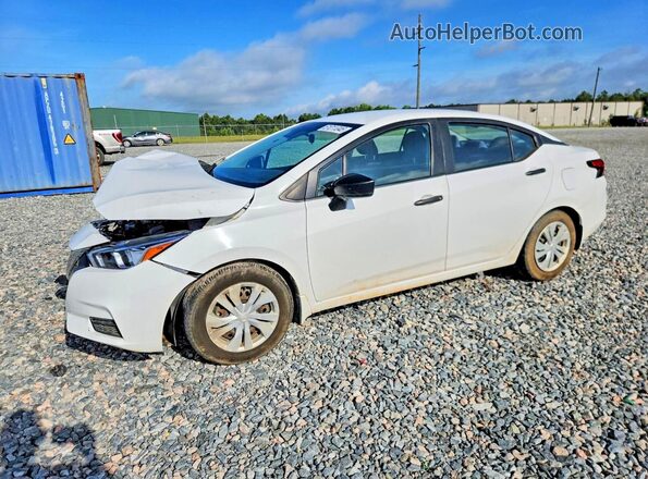 3N1CN8DV6ML896996 2021 NISSAN VERSA White უკანა მარცხენა