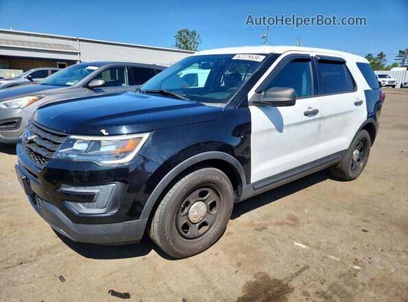 1FM5K8AR6JGA32578 2018 FORD EXPLORER Black Tył lewy