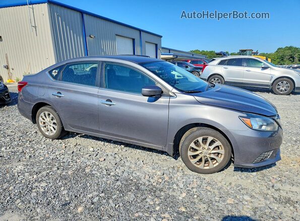 3N1AB7AP0HY282874 2017 NISSAN SENTRA Серый Вид спереди