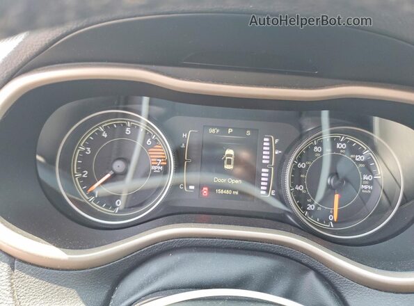 1C4PJMCB9GW237450 2016 JEEP CHEROKEE Red უკანა სავარძლების ხედი