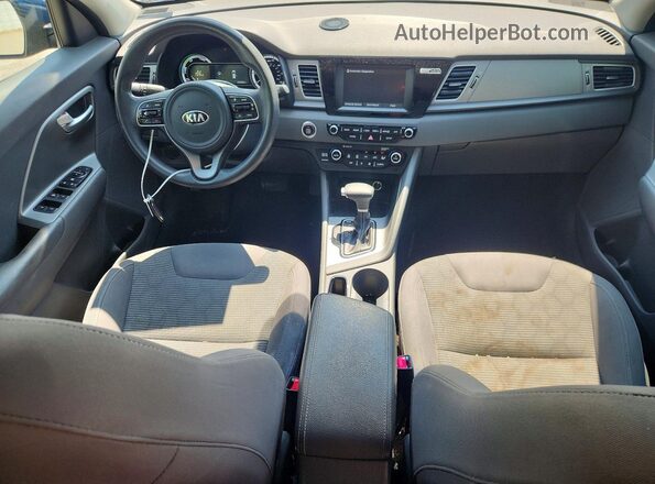 KNDCB3LC4H5056004 2017 KIA NIRO Blue Սարքավորումների վահանակի տեսք