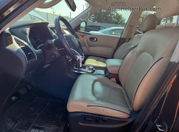 JN8AY2NC2J9556050 2018 NISSAN ARMADA Black Vista del salpicadero