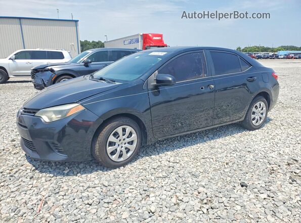 2T1BURHE4GC722217 2016 TOYOTA COROLLA Черный Задняя левая четверть