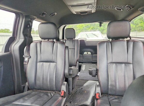 2C4RDGEG8GR202367 2016 DODGE CARAVAN Gray Вид задньої частини салону