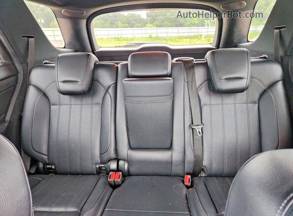 4JGDA5JB0HA964269 2017 MERCEDES-BENZ GLE-CLASS Черный Вид задней части салона