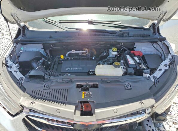 KL4CJASB1LB013177 2020 BUICK ENCORE Silver Engine compartment view