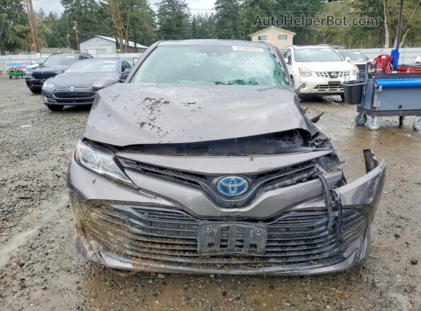 4T1E31AK6LU537953 2020 TOYOTA CAMRY SOLARA Gray Rear view
